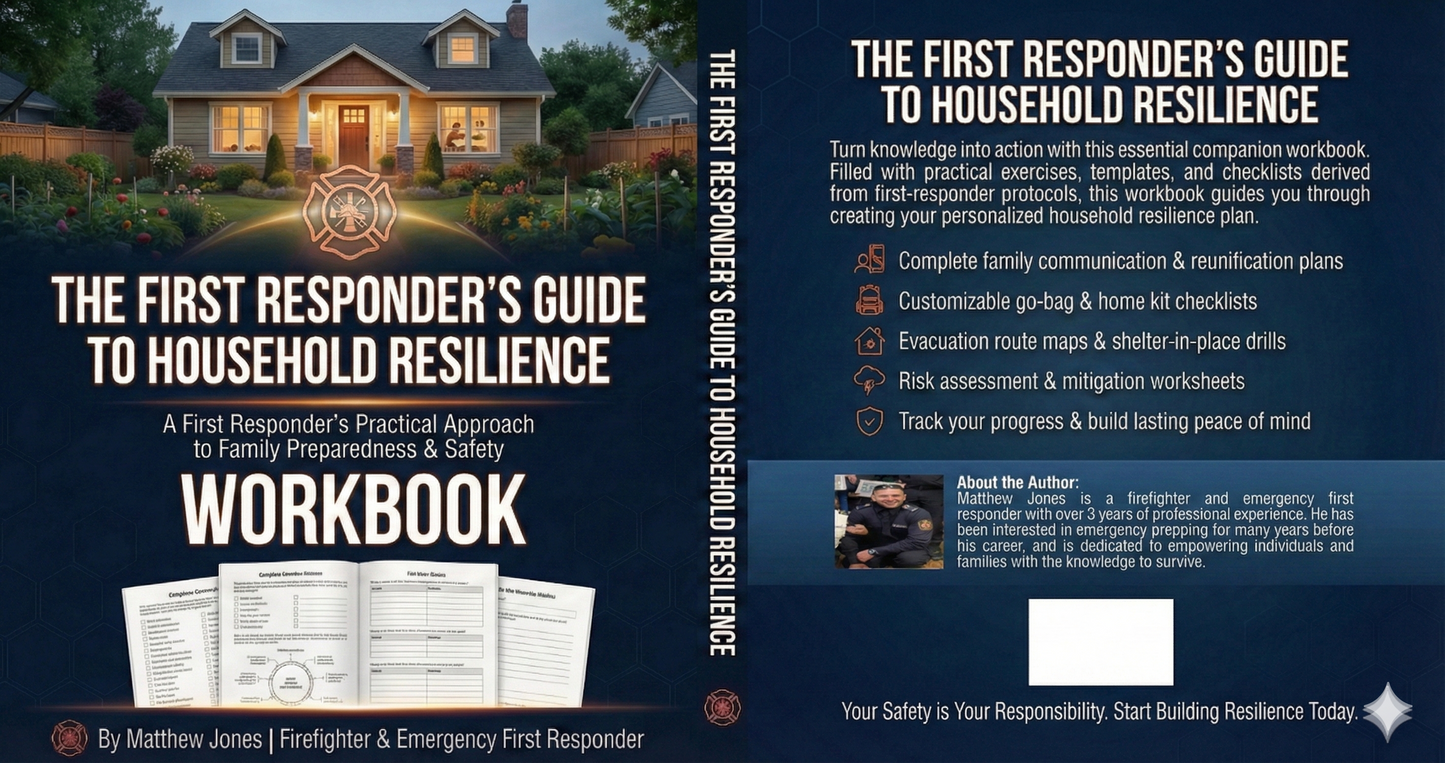 The Household Resilience Workbook - free, print-friendly planning companion